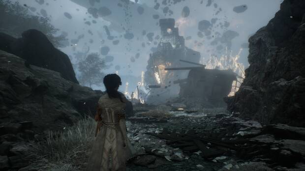 Clair Obscur: Expedition 33 - Vieja Lumière ruinas de la calle de la derecha