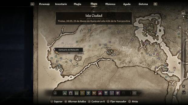 The Elder Scrolls IV: Oblivion Remastered - Malacath, ubicación del santuario de Malacath