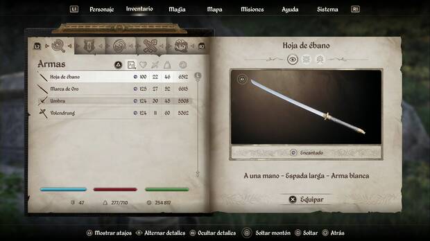 The Elder Scrolls IV: Oblivion Remastered - Mephala, Hoja de ébano