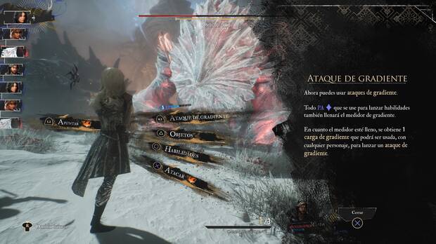 Clair Obscur: Expedition 33 - Tutorial de ataques de Gradiente contra el jefe final Stalact
