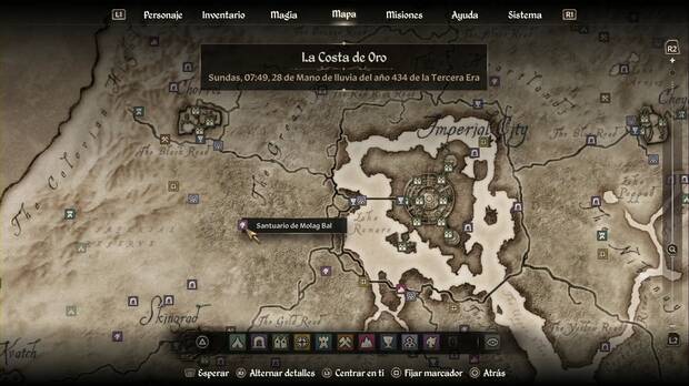 The Elder Scrolls IV: Oblivion Remastered - Molag Bal, Santuario de Molag Bal