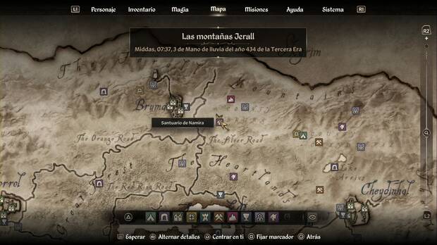 The Elder Scrolls IV: Oblivion Remastered - Santuario de Namira, dónde encontrar el Santuario de Namira