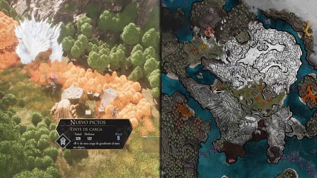 Clair Obscur: Expedition 33 - Localización del pictos Tinte de carga
