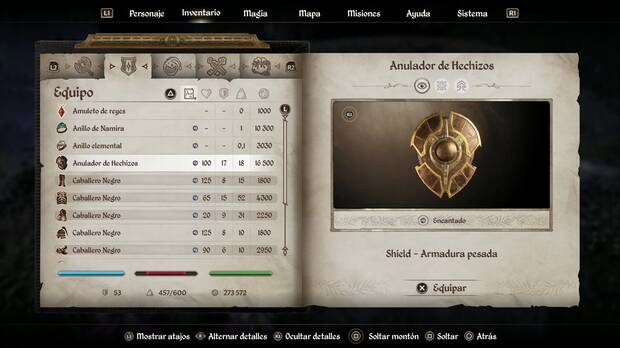 The Elder Scrolls IV: Oblivion Remastered - Peryite, Anulador de hechizos