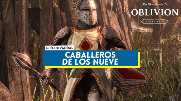 The Elder Scrolls IV: Oblivion Remastered - Portada de Caballeros de los Nueve
