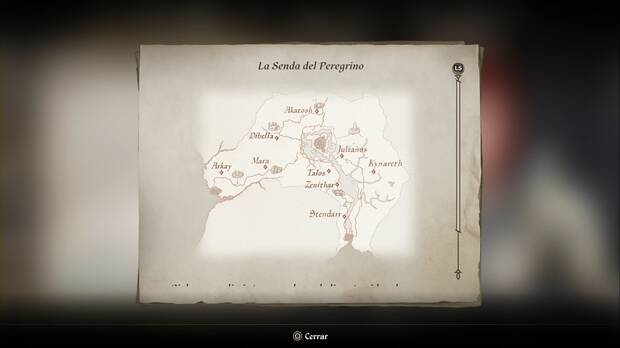 The Elder Scrolls IV: Oblivion Remastered - Peregrinaje, mapa con la ubicación de las ermitas de los Nueve
