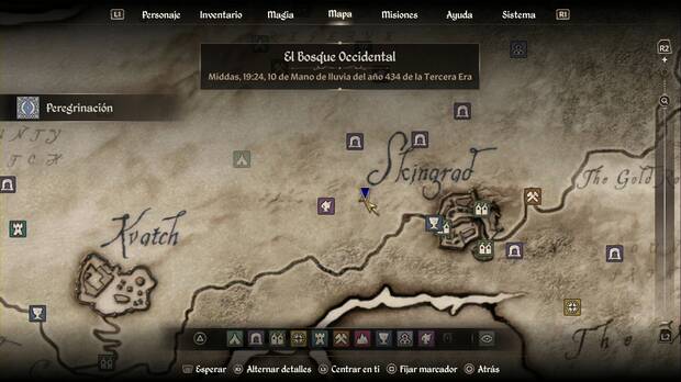 The Elder Scrolls IV: Oblivion Remastered - Peregrinaje, ubicación de la ermita de Mara