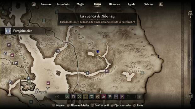 The Elder Scrolls IV: Oblivion Remastered - Peregrinaje, ubicación de la ermita de Kynareth