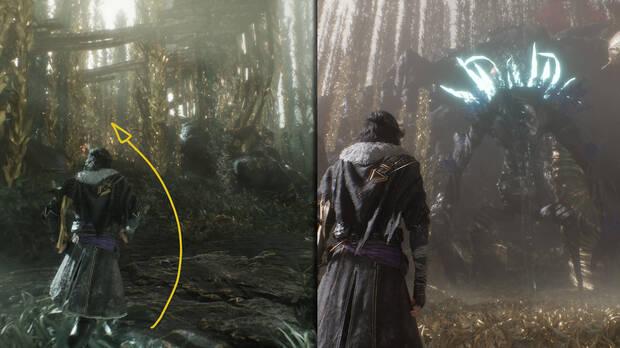 Clair Obscur: Expedition 33 - Localización del jefe secreto Bourgeon cromático