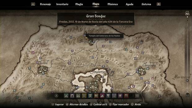 The Elder Scrolls IV: Oblivion Remastered - Priorato Weynon, ubicación del Templo del Soberano de las Nubes