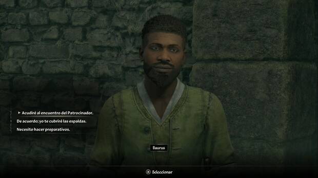 The Elder Scrolls IV: Oblivion - El sendero del Amanecer, Baurus y el personaje protagonista deciden qué hacer