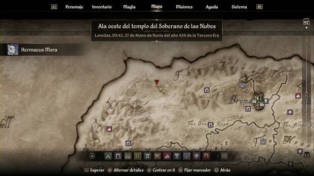 The Elder Scrolls IV: Oblivion Remastered - Hermaeus Mora, ubicación del santuario de Hermaeus Mora