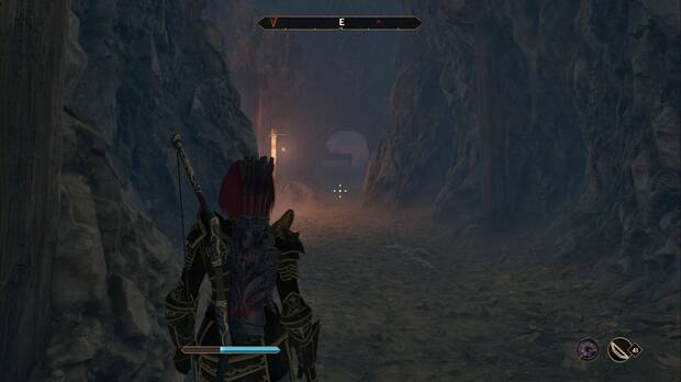 The Elder Scrolls IV: Oblivion - Desenterrar la Cuchilla de Mehrunes, pendiente hacia arriba en la Mina de Risco