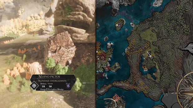 Clair Obscur: Expedition 33 - Localización del pictos Blindaje energizante