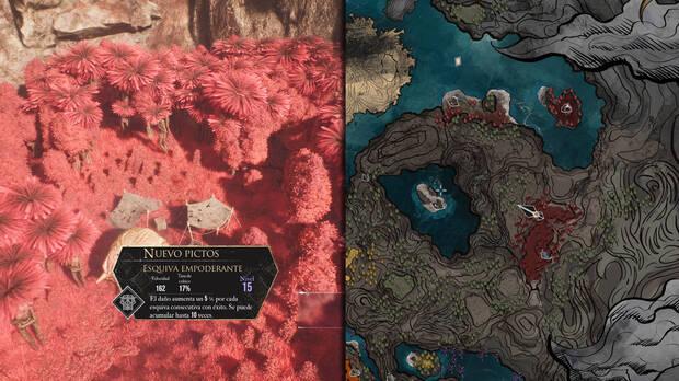 Clair Obscur: Expedition 33 - Localización del pictos Esquiva empoderante