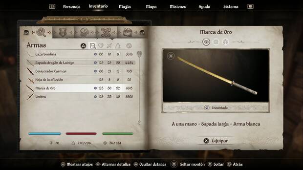 The Elder Scrolls IV: Oblivion Remastered, Marca de Oro