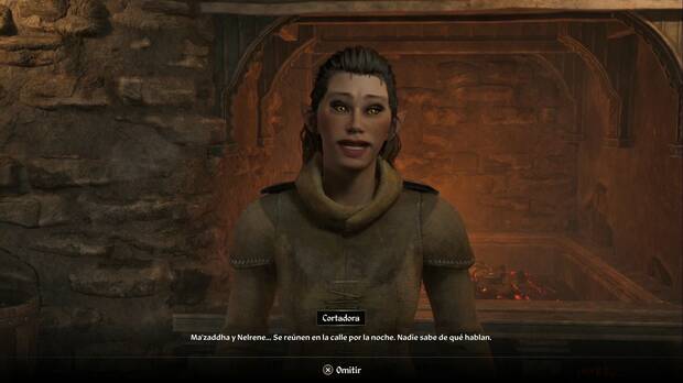The Elder Scrolls IV: Oblivion Remastered - Como comprender la locura, Cortadora habla de la conspiración