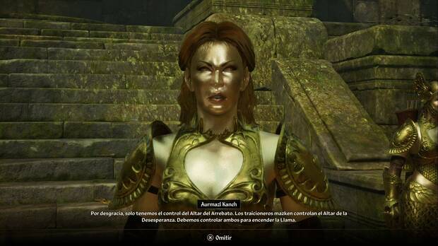 The Elder Scrolls IV: Oblivion Remastered - La fría llama de Agnon, Kaneh habla sobre los altares