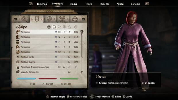 The Elder Scrolls IV: Oblivion Remastered - Símbolos de rango, el personaje protagonista se pone una Túnica de apóstol