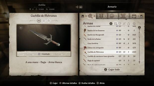 The Elder Scrolls IV: Oblivion Remastered - Mejores armas y armaduras, Cuchilla de Mehrunes