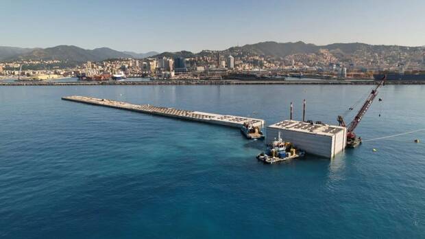Bloques de hormig�n en Italia
