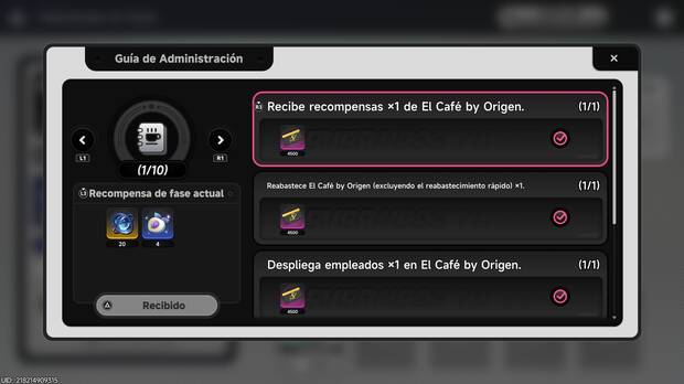 Neverness to Everness - Obtener recompensas de la guía de administración de El Café by Origen