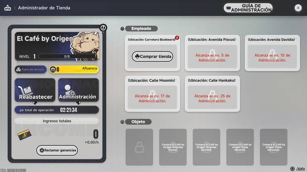 Neverness to Everness - Cómo desbloquear la función de negocios El Café by Origen