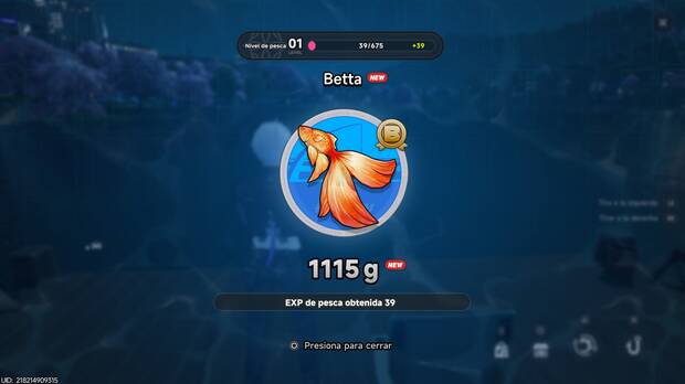 Neverness to Everness - Ganar experiencia de nivel de pesca