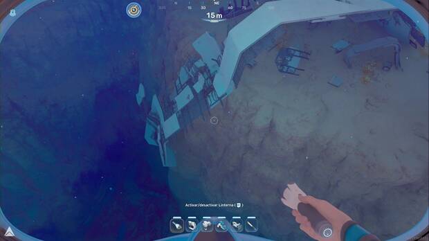 C�mo conseguir el submarino en Subnautica 2, trozo de metal del casco de la Cigarra a unos 100 metros al sur de la c�psula de salvamento