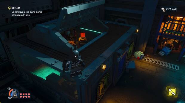 LEGO Batman: El Legado del Caballero Oscuro - Localizaci�n y c�mo conseguir el ladrillo rojo N�utico