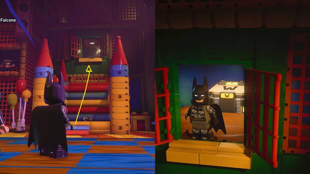 LEGO Batman: El Legado del Caballero Oscuro - Localizaci�n del dep�sito de WayneTech 05 en la misi�n Carmine Falcone