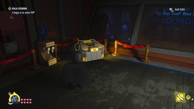 LEGO Batman: El Legado del Caballero Oscuro - Localizaci�n del dep�sito de WayneTech 01 en la misi�n Carmine Falcone