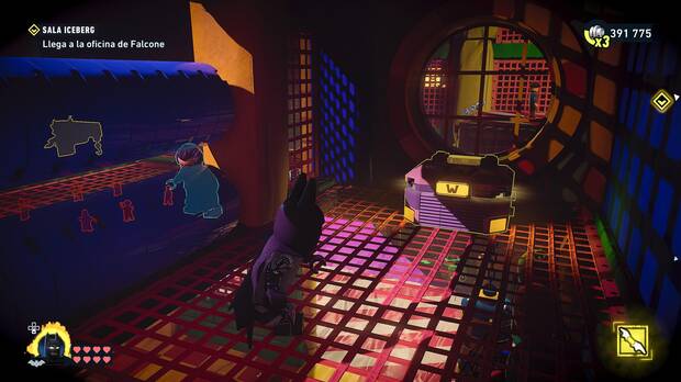 LEGO Batman: El Legado del Caballero Oscuro - Localizaci�n del dep�sito de WayneTech 03 en la misi�n Carmine Falcone
