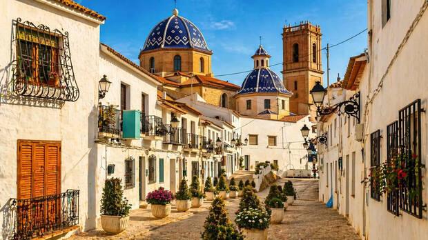 Altea y el Mediterr�neo