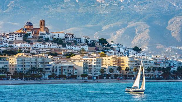 Altea y el Mediterr�neo