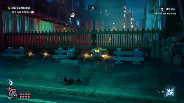 LEGO Batman: El Legado del Caballero Oscuro - D�nde encontrar y conseguir el dep�sito de WayneTech 02 en Tricorner