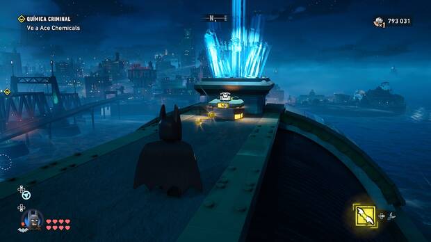 LEGO Batman: El Legado del Caballero Oscuro - D�nde encontrar y conseguir el dep�sito de WayneTech 08 en Tricorner