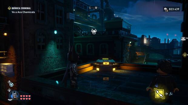 LEGO Batman: El Legado del Caballero Oscuro - D�nde encontrar y conseguir el dep�sito de WayneTech 09 en Tricorner