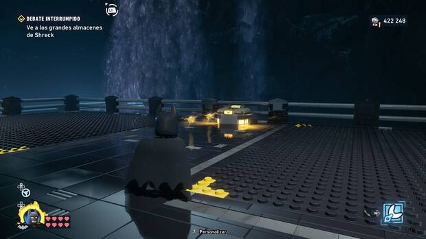 LEGO Batman: El Legado del Caballero Oscuro - D�nde encontrar y conseguir el dep�sito de WayneTech 08 en la Batcueva