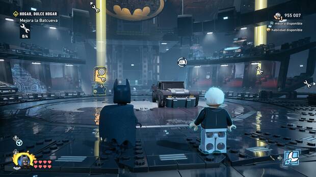 LEGO Batman: El Legado del Caballero Oscuro - Instalaci�n del garaje en la Batcueva