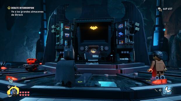 LEGO Batman: El Legado del Caballero Oscuro - Batordenador de la Batcueva para repetir misiones