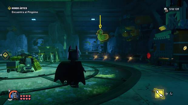LEGO Batman: El Legado del Caballero Oscuro - Localizaci�n del trofeo de la Batcueva Pato de goma 05 en la misi�n El Ping�ino
