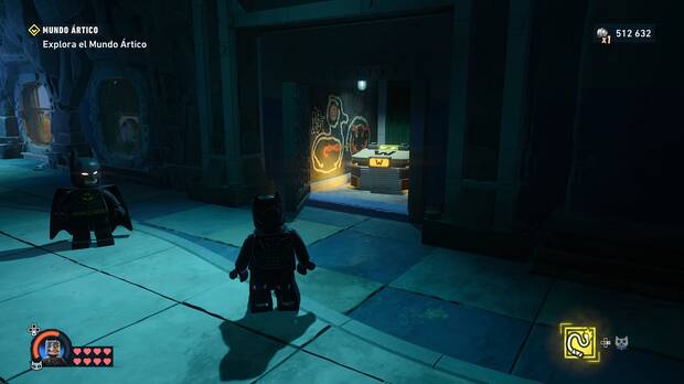 LEGO Batman: El Legado del Caballero Oscuro - Localizaci�n del dep�sito de WayneTech 03 en la misi�n El Ping�ino