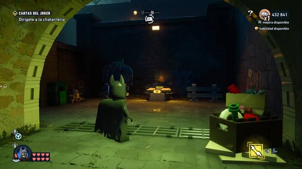 LEGO Batman: El Legado del Caballero Oscuro - D�nde encontrar y conseguir el dep�sito de WayneTech 05 en Sur de Old Gotham