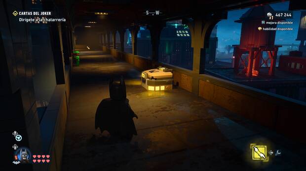 LEGO Batman: El Legado del Caballero Oscuro - D�nde encontrar y conseguir el dep�sito de WayneTech 08 en Sur de Old Gotham
