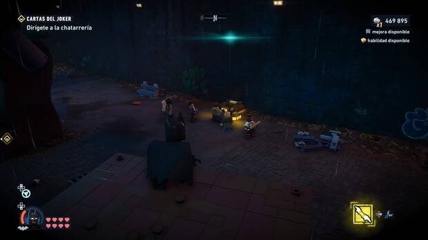 LEGO Batman: El Legado del Caballero Oscuro - D�nde encontrar y conseguir el dep�sito de WayneTech 09 en Sur de Old Gotham