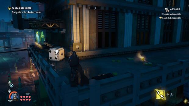 LEGO Batman: El Legado del Caballero Oscuro - D�nde encontrar el trofeo de la Batcueva Dado 03 en Sur de Old Gotham