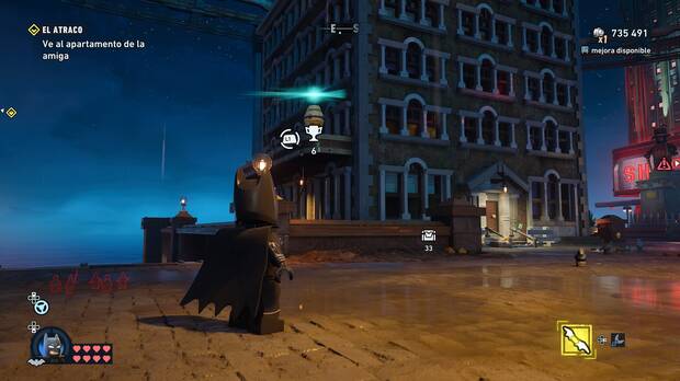 LEGO Batman: El Legado del Caballero Oscuro - D�nde encontrar el trofeo de la Batcueva Trampa del Rey Tut 03 en Norte de Old Gotham