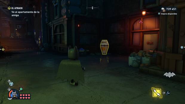 LEGO Batman: El Legado del Caballero Oscuro - D�nde encontrar el trofeo de la Batcueva Trampa del Rey Tut 05 en Norte de Old Gotham