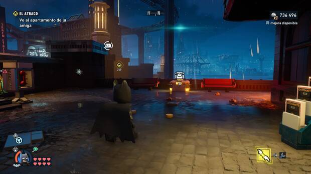 LEGO Batman: El Legado del Caballero Oscuro - D�nde encontrar y conseguir el dep�sito de WayneTech 03 en Norte de Old Gotham